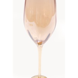 Verre à champagne Bina mocca