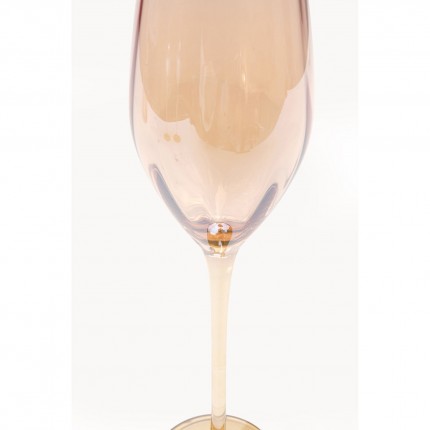Champagneglazen Bina Mocca (6/set) Kare Design