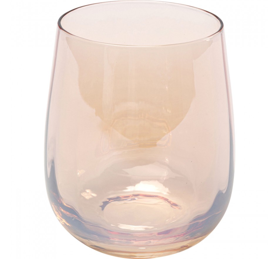 Water Glass Bina Mocca (6/set) Kare Design