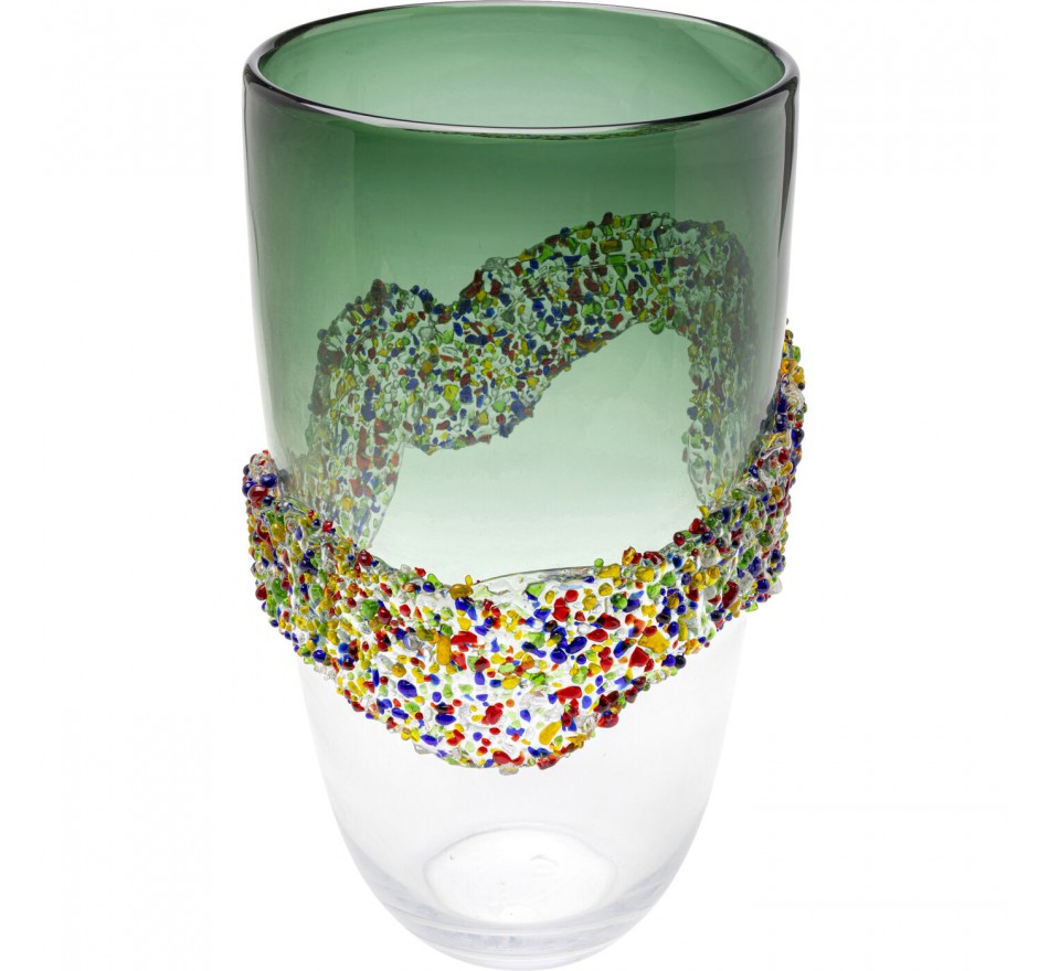 Vaas Glitter Circle 36cm Kare Design