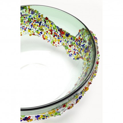 Serveerschaal Glitter Circle Ø27cm Kare Design