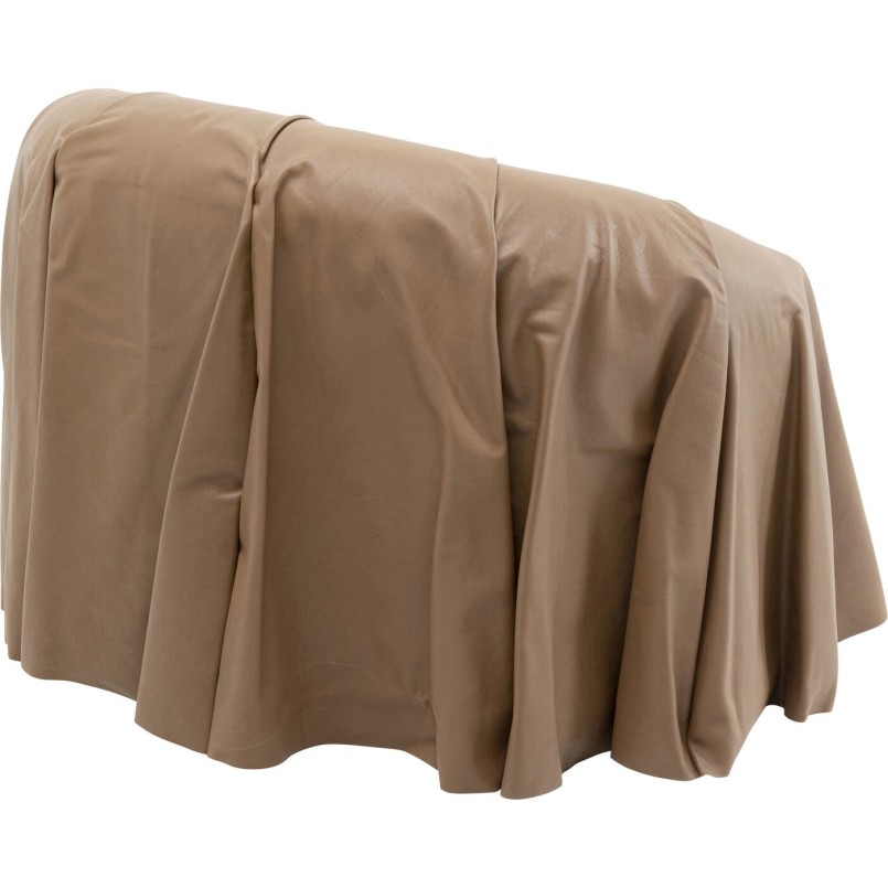 Fauteuil Drapes cuir