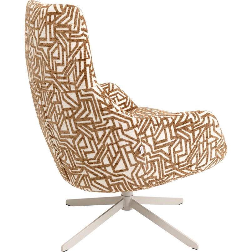 Fauteuil pivotant Mimi Maze