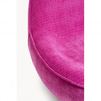 Draaifauteuil Ovo fuchsia Kare Design