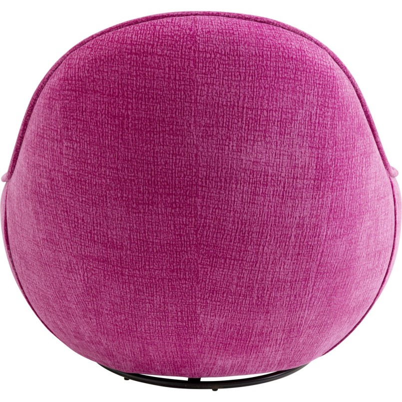 Fauteuil pivotant Ovo fuchsia 99cm
