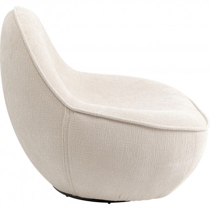 Swivel Armchair Ovo cream Kare Design