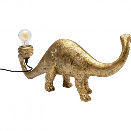 Tafellamp dinosaurus goud Kare Design
