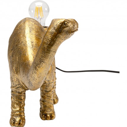 Tafellamp dinosaurus goud Kare Design
