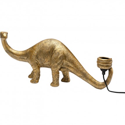 Tafellamp dinosaurus goud Kare Design