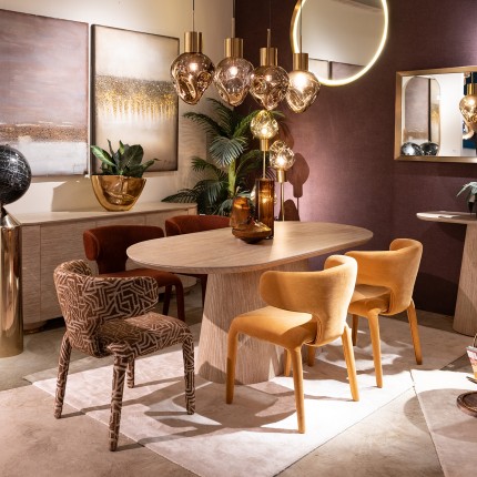 Eettafel Alma Travertino 180x90cm Kare Design