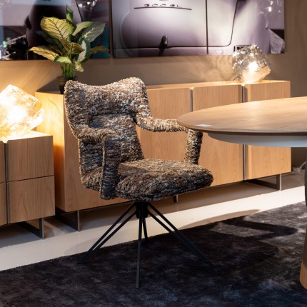 Swivel Chair with armrests Chrissy Kare Design