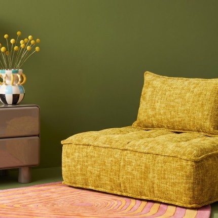 Sofa element Portofino yellow Kare Design