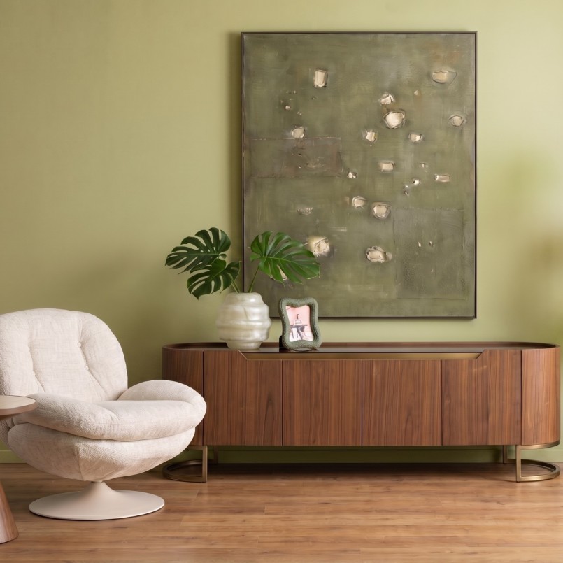 Canvas Picture Moody 120x150cm green Kare Design