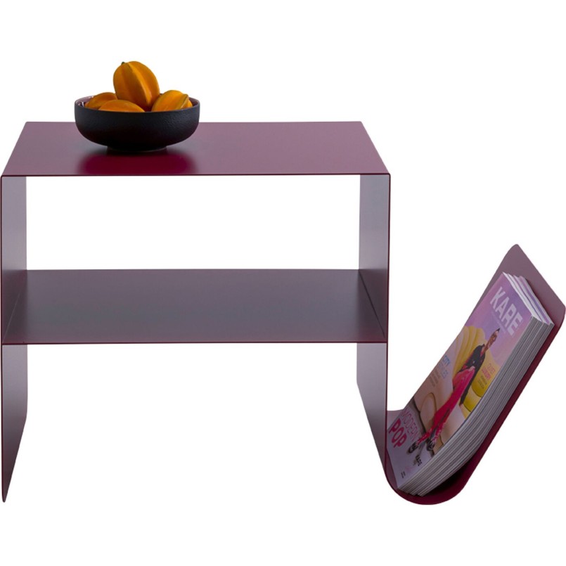 Bijzettafel Lounge News paars Kare Design