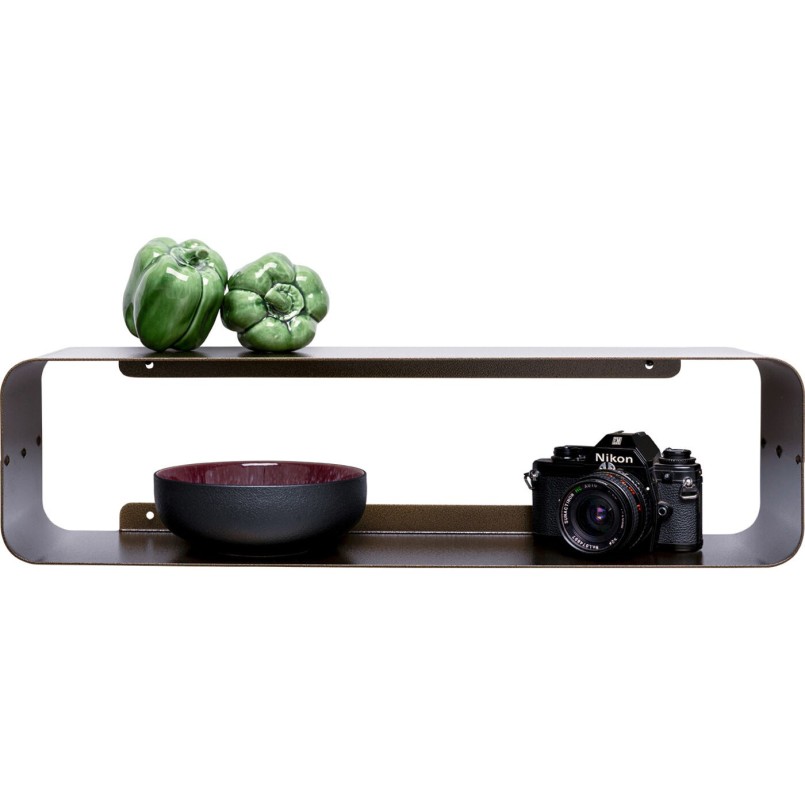Wall Shelf Lounge 58cm bronze Kare Design