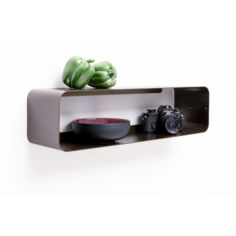 Wandplank Lounge 58cm brons Kare Design