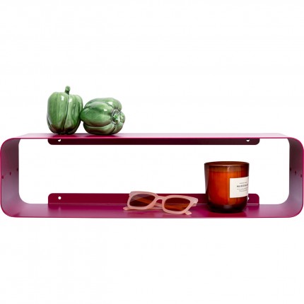 Wall Shelf Lounge 58cm purple Kare Design