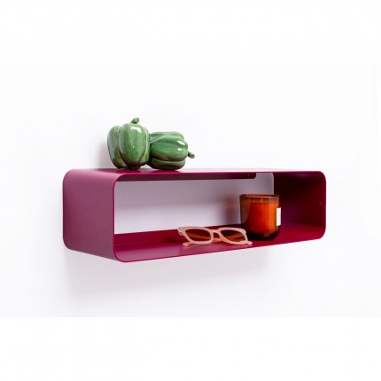 Wall Shelf Lounge 58cm purple Kare Design