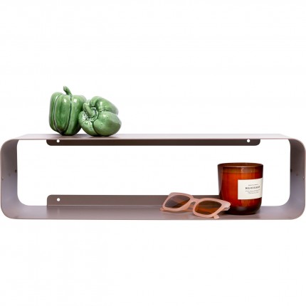 Wandplank Lounge 58cm taupe Kare Design