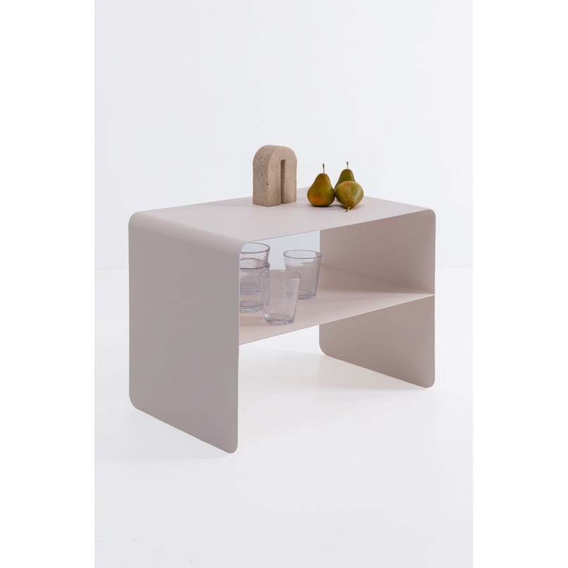Salontafel Lounge 58x37cm creme Kare Design