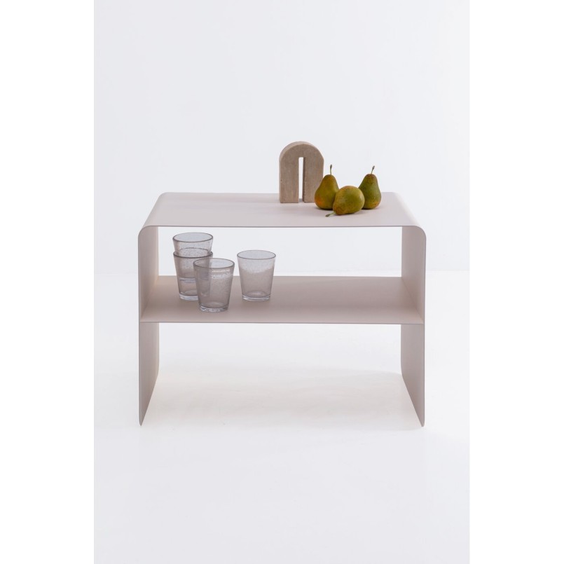 Salontafel Lounge 58x37cm creme Kare Design