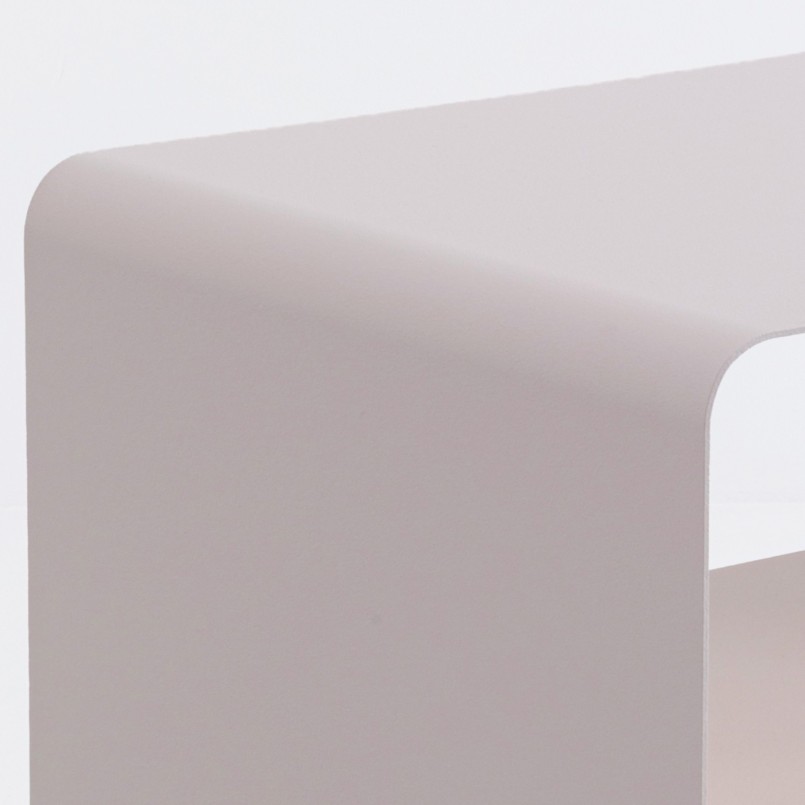 Salontafel Lounge 58x37cm creme Kare Design
