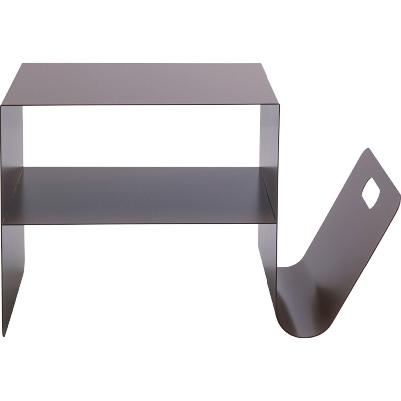 Side Table Lounge News taupe Kare Design