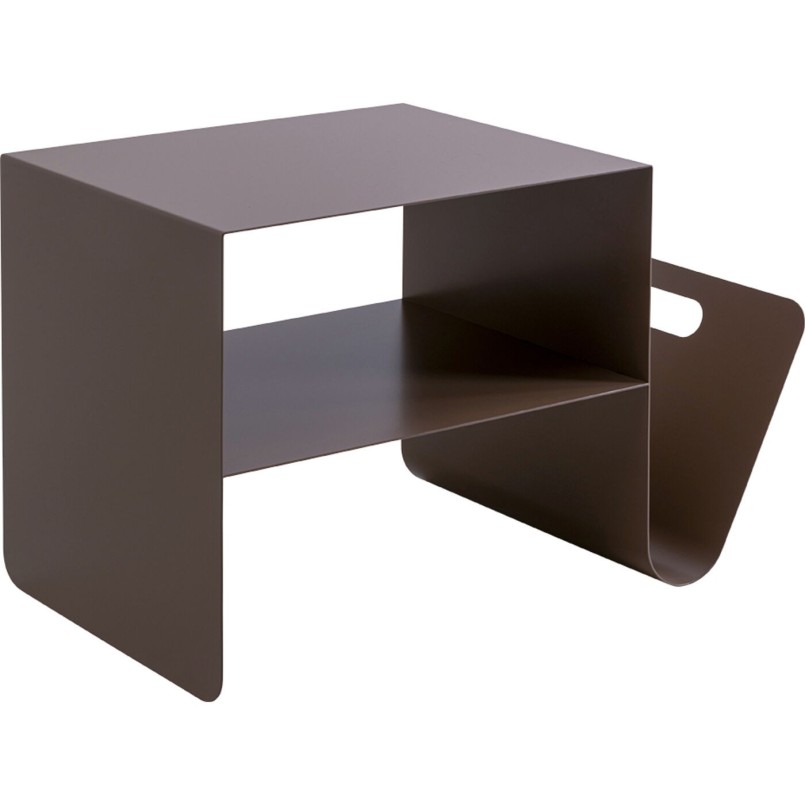 Bijzettafel Lounge News taupe Kare Design