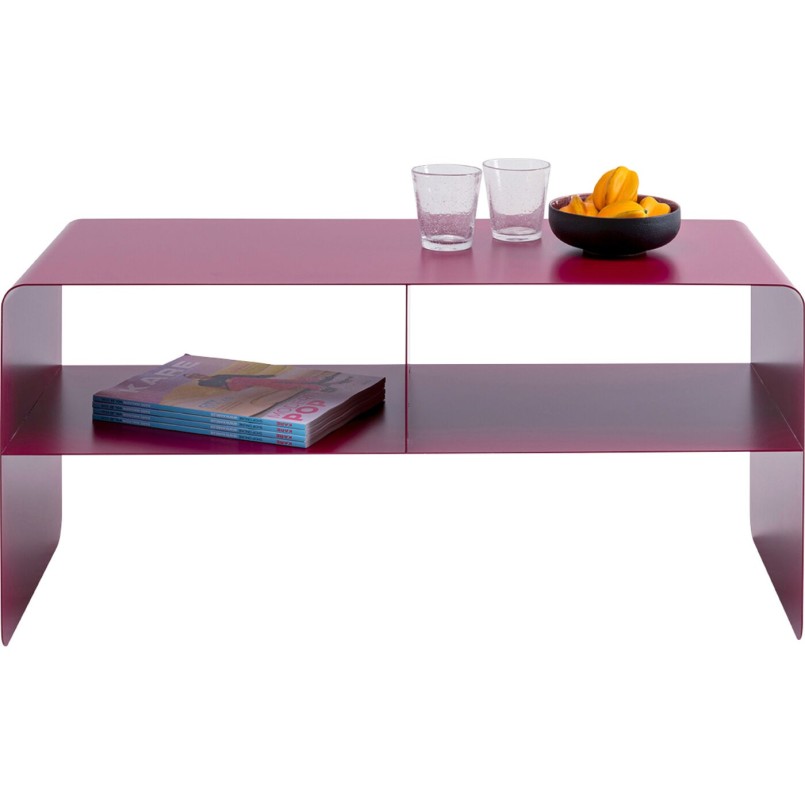 TV board Lounge 90x37cm purple Kare Design