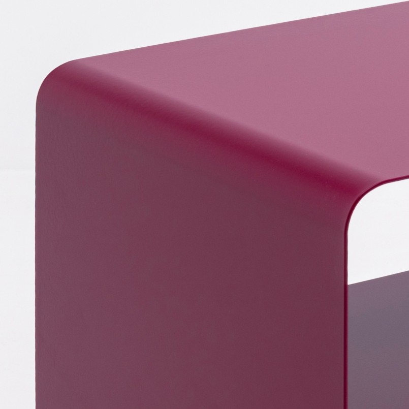TV board Lounge 90x37cm purple Kare Design