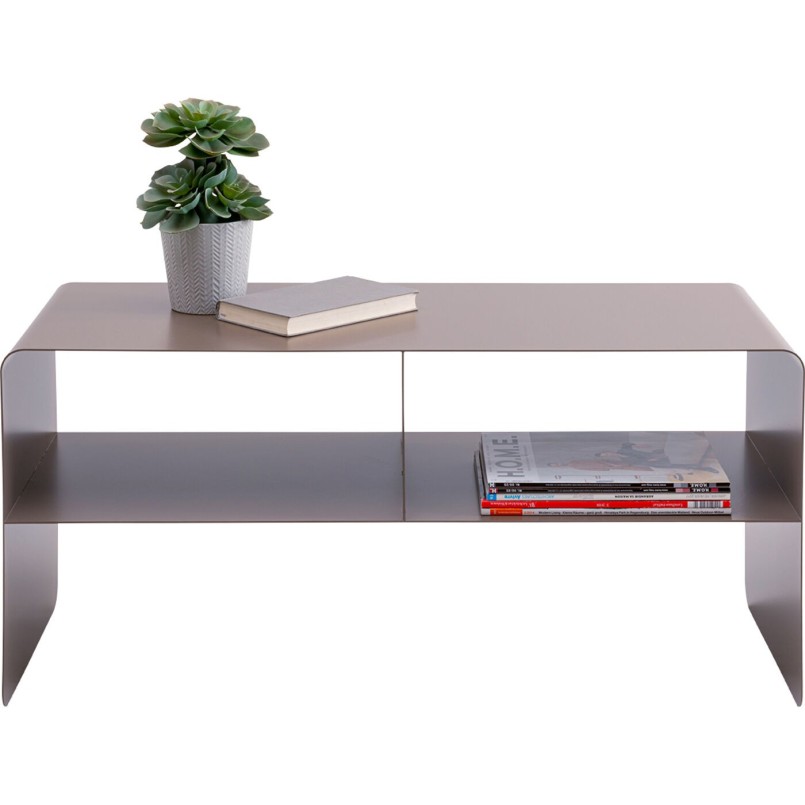 TV board Lounge 90x37cm taupe Kare Design