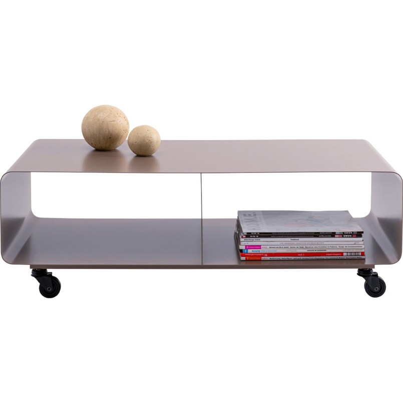 TV-meubel Lounge op wielen taupe Kare Design