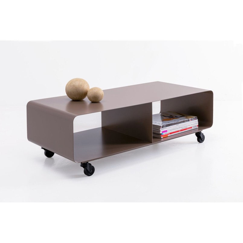 TV-meubel Lounge op wielen taupe Kare Design