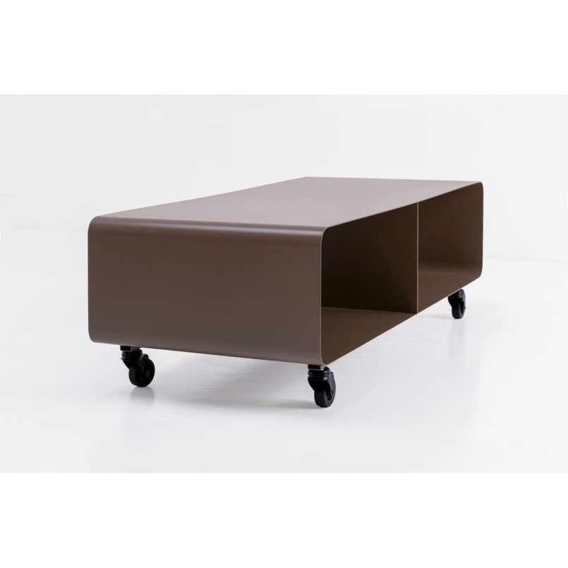 TV-meubel Lounge op wielen taupe Kare Design