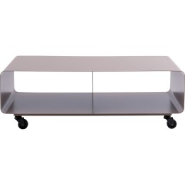 TV-meubel Lounge op wielen taupe Kare Design