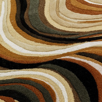 Carpet New Wave 300x200cm brown Kare Design