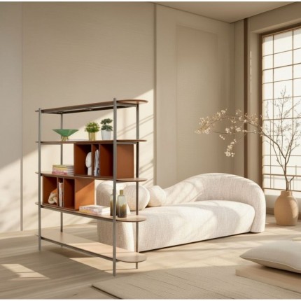 Bookshelf Tango 190x180cm Kare Design