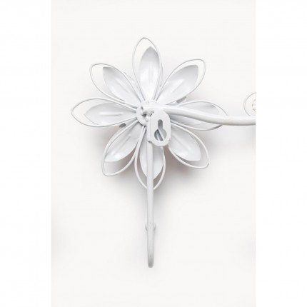 Wall Coat Rack bloomed flowers 52cm Kare Design