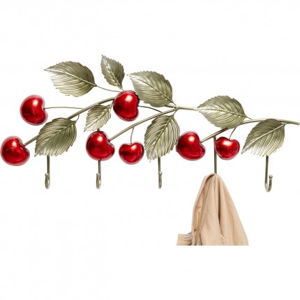 Wall Coat Rack cherries 68cm Kare Design