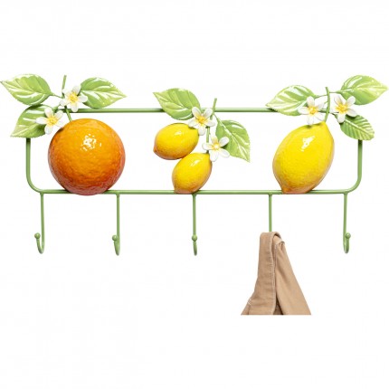 Wall Coat Rack lemons 62cm Kare Design
