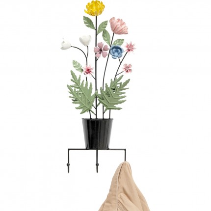 Wand Kapstok bloempot 52cm Kare Design