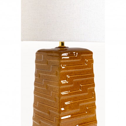 Vloerlamp Siena oranje 124cm Kare Design