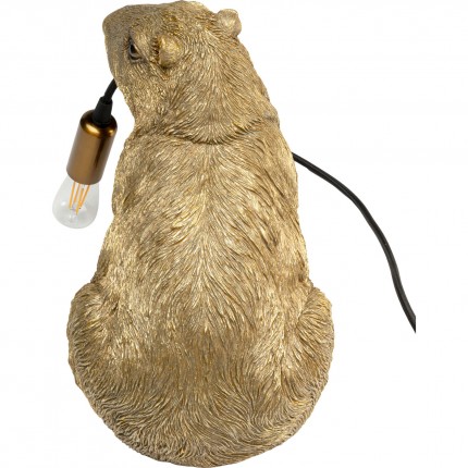 Table Lamp capybara gold Kare Design