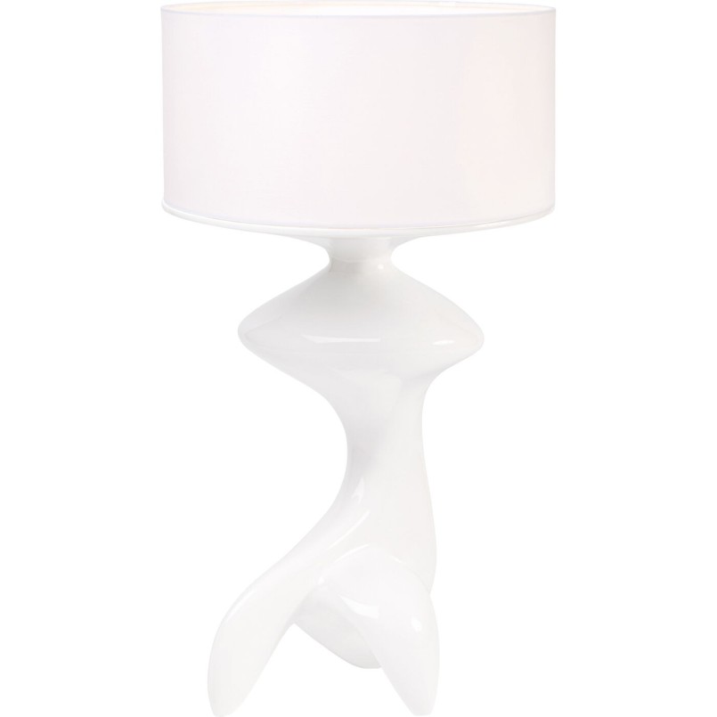 Lampe à poser Erosia blanc 68cm