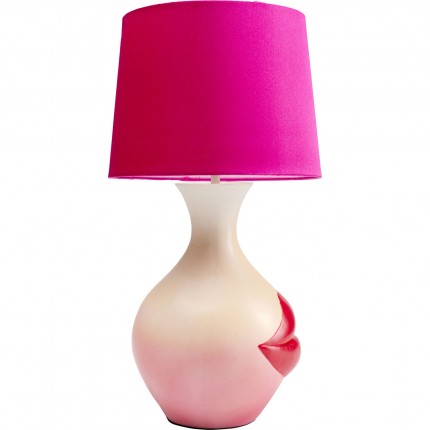 Table Lamp red lips 43cm Kare Design