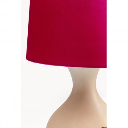 Tafellamp rode lippen 43cm Kare Design