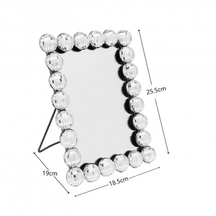 Table Mirror Disco Balls 19x26cm Kare Design