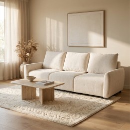 Slaapbank Juliet creme Kare Design