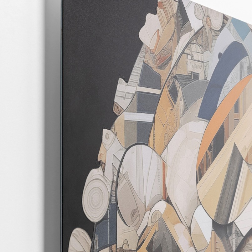 Wandfoto vrouw Art Geo 80x80cm Kare Design