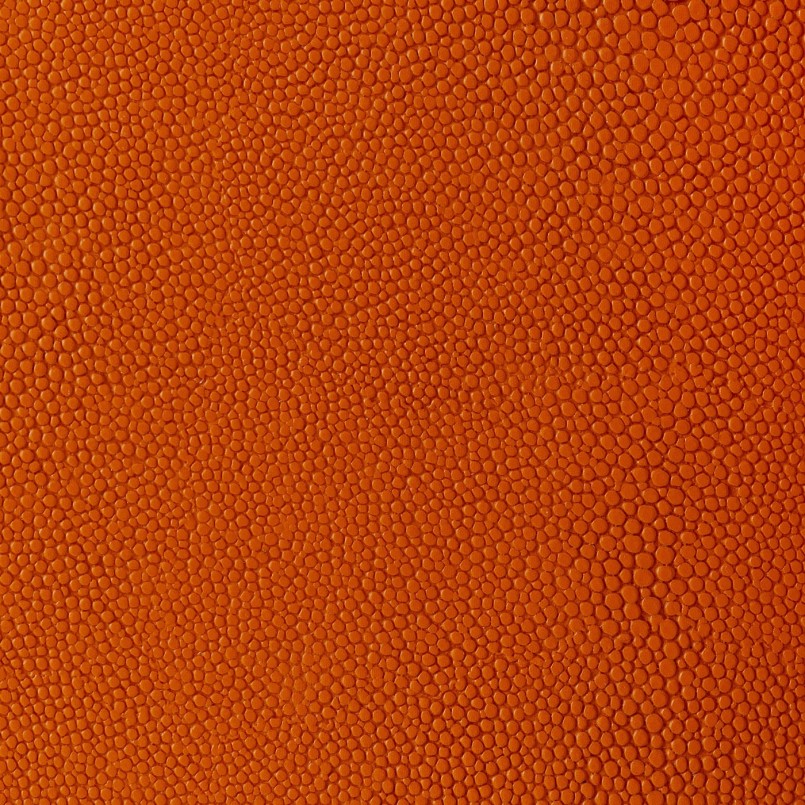 Oranje doosjes van goud en imitatieleer - Noah - Kare Design